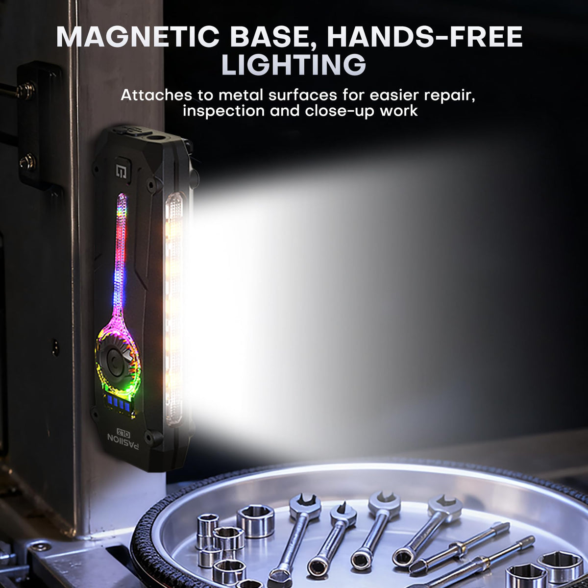 Dual-switch design separating main and RGB modes on TUOWEE U V
