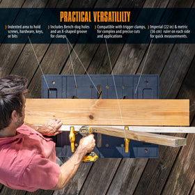 Turboforce quick-clamping system facilitates secure workholding.