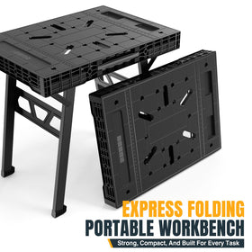 Turboforce X-grooves and scale markings improve alignment.