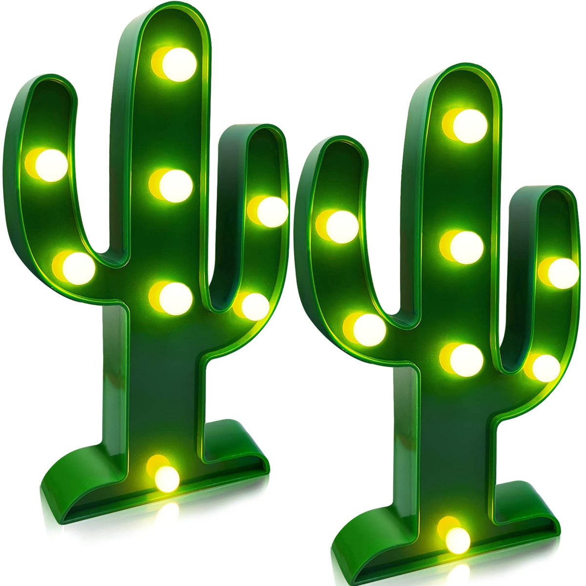 TURNMEON Cactus Light Bedroom Decor provides a playful night glow.