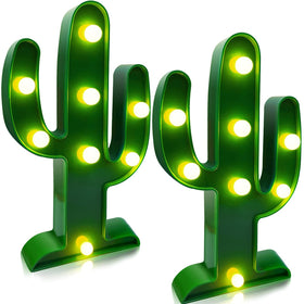 TURNMEON Cactus Light Bedroom Decor provides a playful night glow.