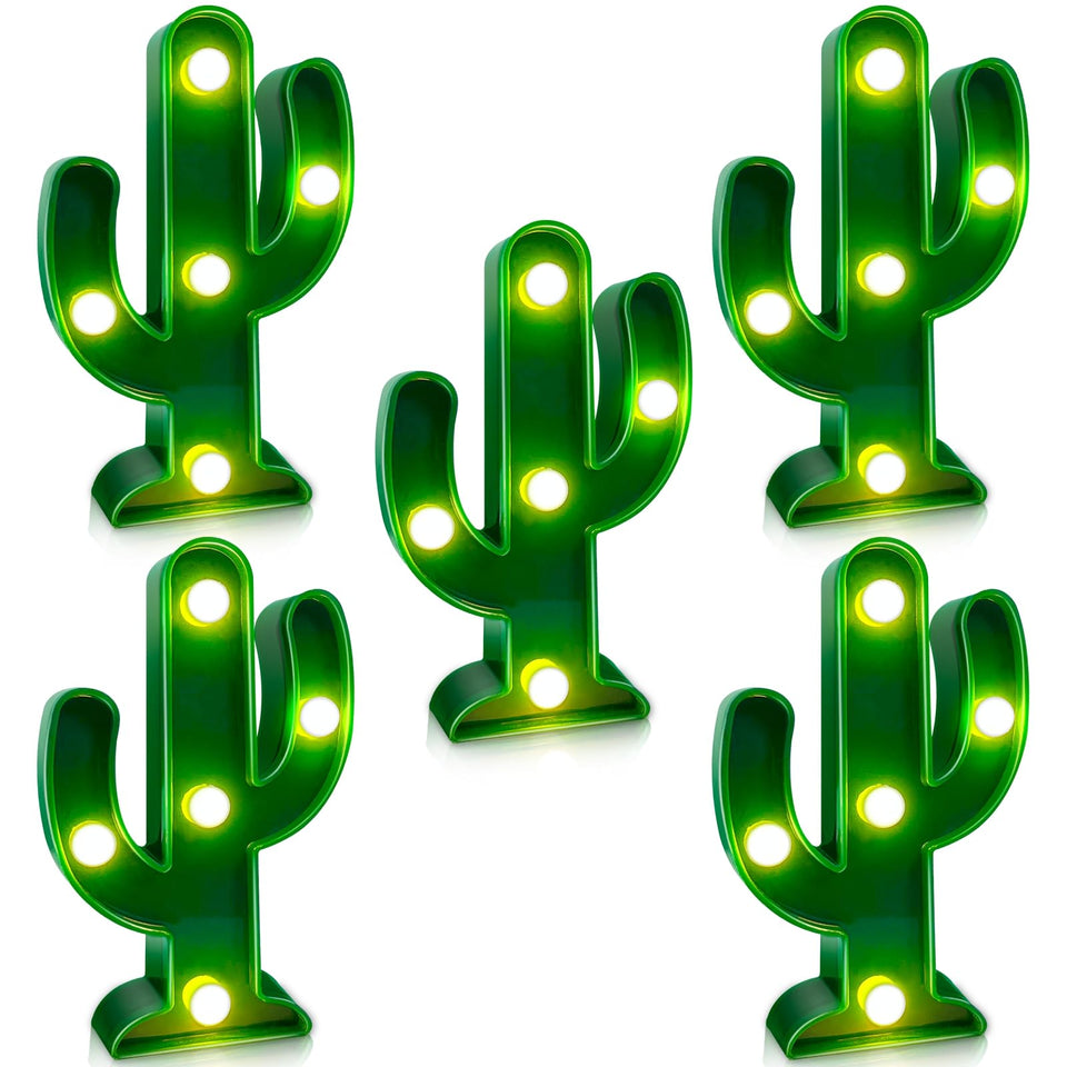 TurnMeOn cactus light hanging decor for warm fiesta glow in any room.