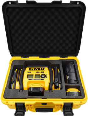 Turokacase DEWALT DCC020IB case with foam insert protecting inflator during transport.