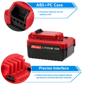 TURPOW 20V battery compatibility label for PCC685L