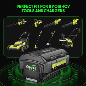 TURPOW battery compatible with Ryobi tools demonstrates broad compatibility.