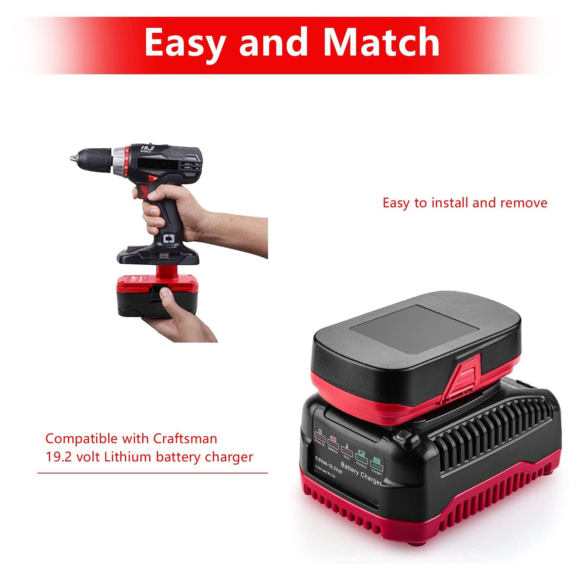 TURPOW two-pack batteries keeps you ready for back-to-back jobs.