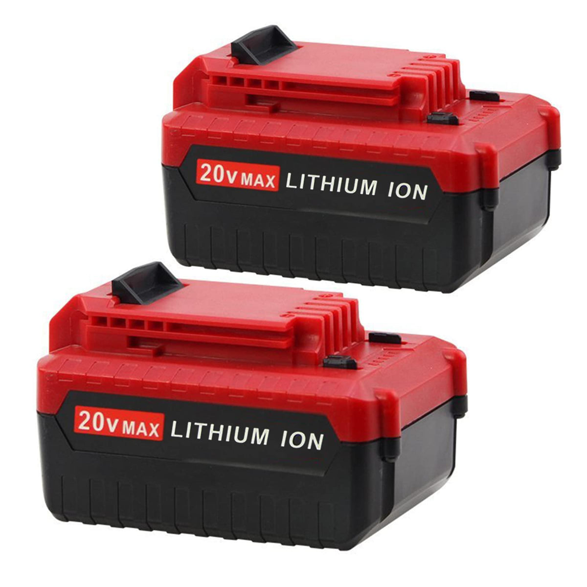 TURPOW 8000mAh Porter-Cable 20V battery front view for reliable power