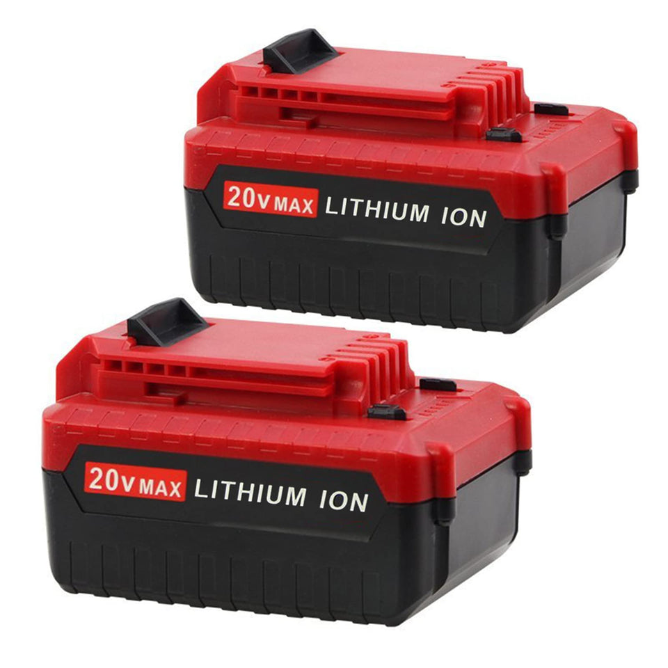 TURPOW 8000mAh Porter-Cable 20V battery front view for reliable power