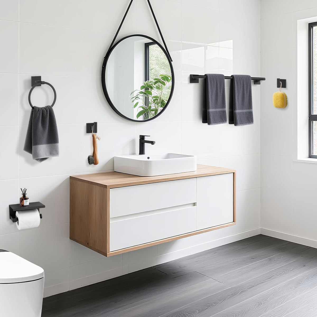 TURS SUS304 stainless steel finish resists humidity and corrosion.