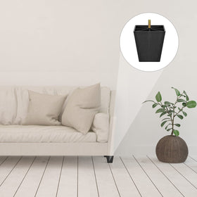 High-density plastic TURSTIN legs provide sturdy support for furniture