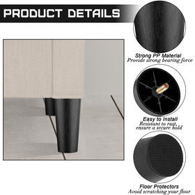 TURSTIN screws included ensure easy installation and sturdy joints.