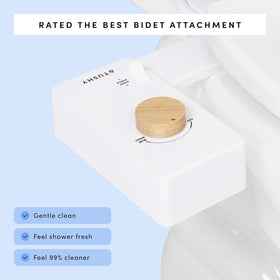 TUSHY Classic 3.0 smart spray nozzle close-up highlights targeted cleansing.