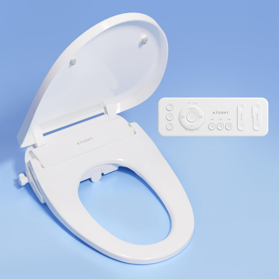 TUSHY Cloud+ remote control with personalized settings for convenient use.