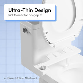 TUSHY Fresh Dual Nozzle DIY install enables quick bathroom upgrade