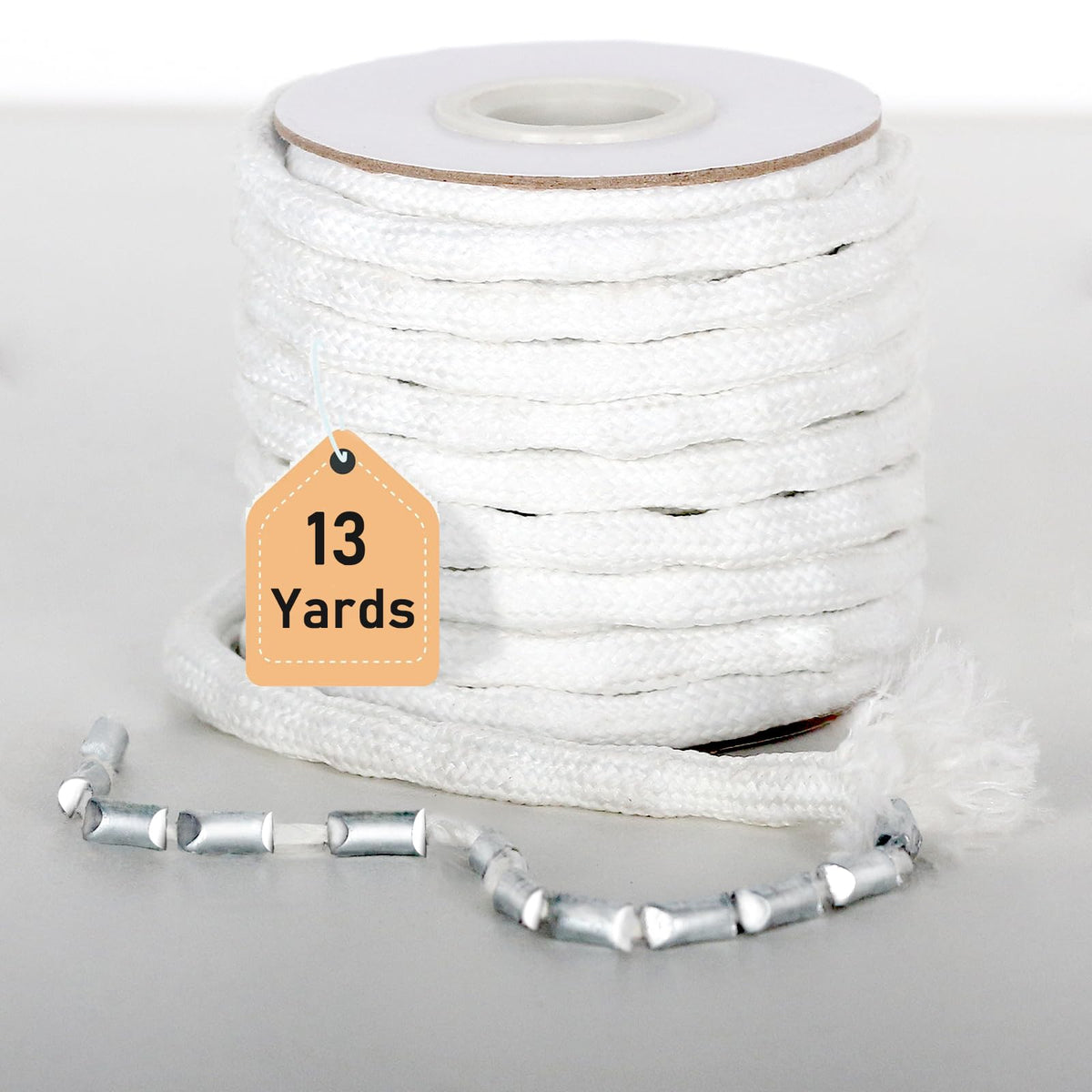 Tusirgre 13Yard curtain weights rope for a smooth, even curtain hang.