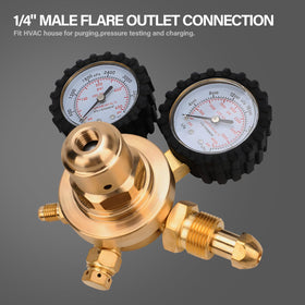 Tutor Auto 1/4-inch flare outlet for HVAC charging hoses