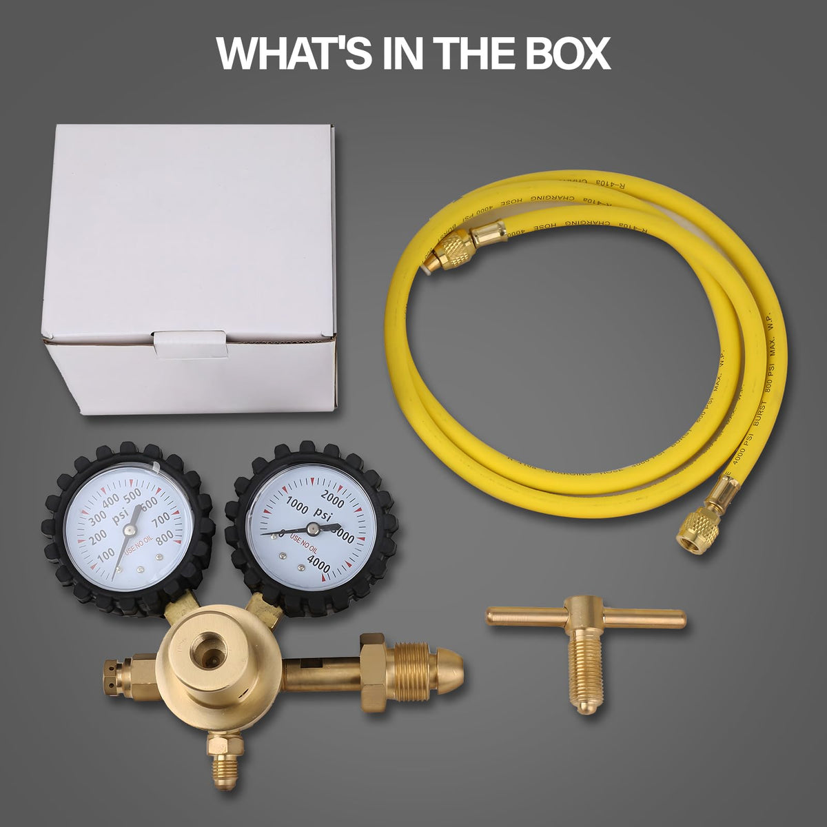 Tight-sealing precision threads reduce gas leakage in use.