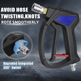 TUTULUCK 1/4 inch quick connector for fast, secure hose attachment.