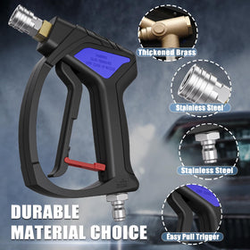 TUTULUCK 360-degree inlet swivel bearing enables tangle-free operation.