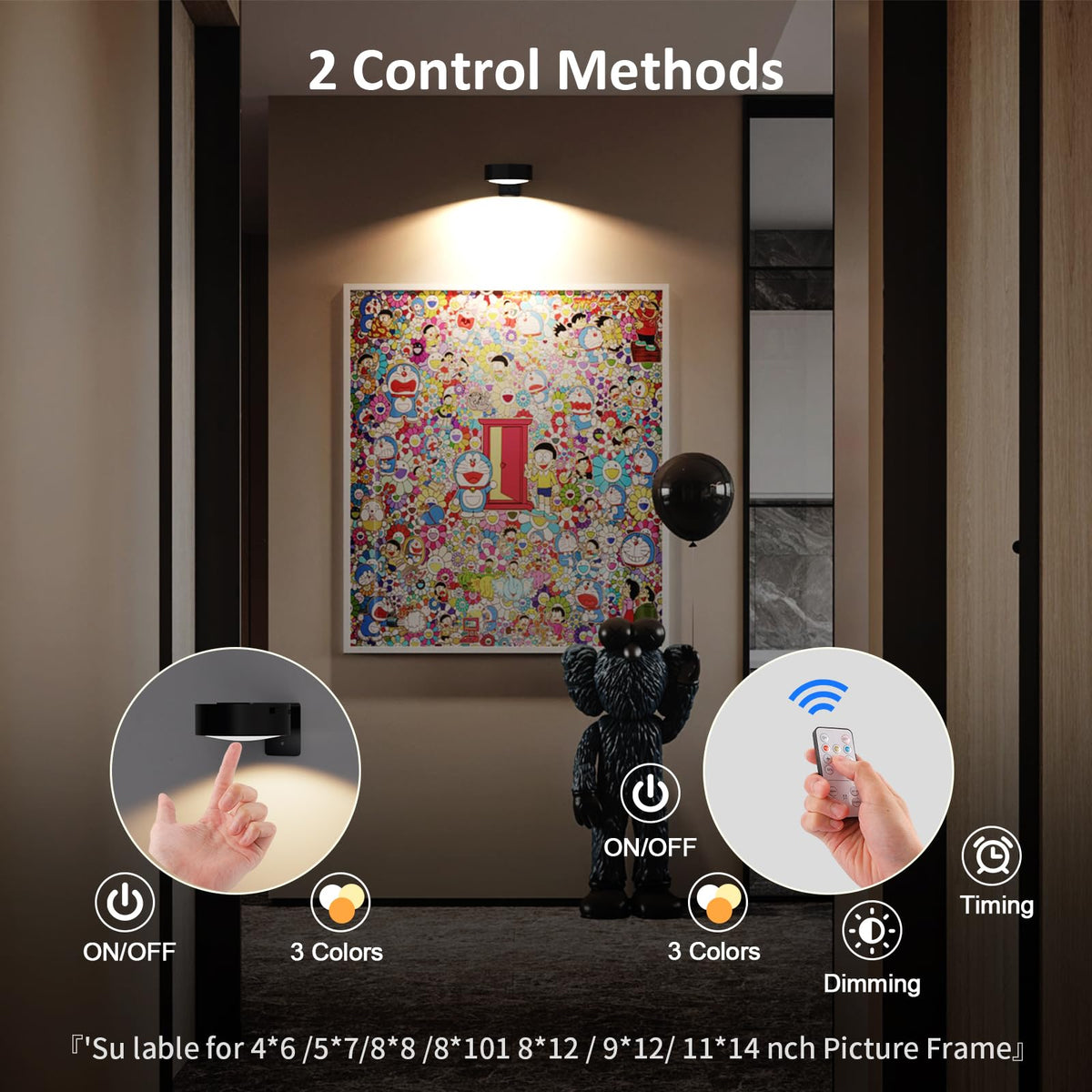 Tututry timer feature supports auto-off for energy-efficient displays.