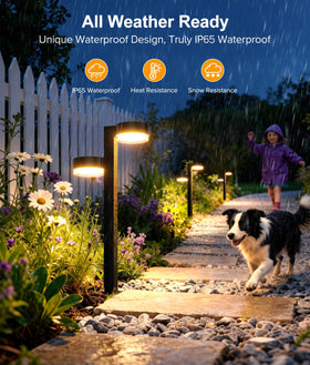 TuyLuxe pathway light with adjustable height for versatile placement