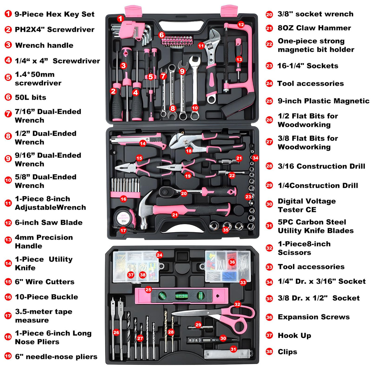 TVERIM portable tool kit designed for easy transport and quick access.