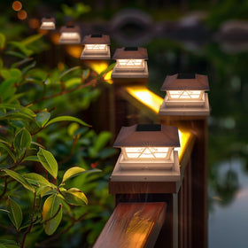 TW SHINE dual-color mode provides white and warm lighting for outdoor areas