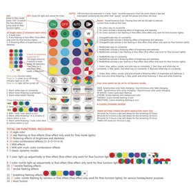 TW SHINE lights offering multiple modes for customizable lighting effects.
