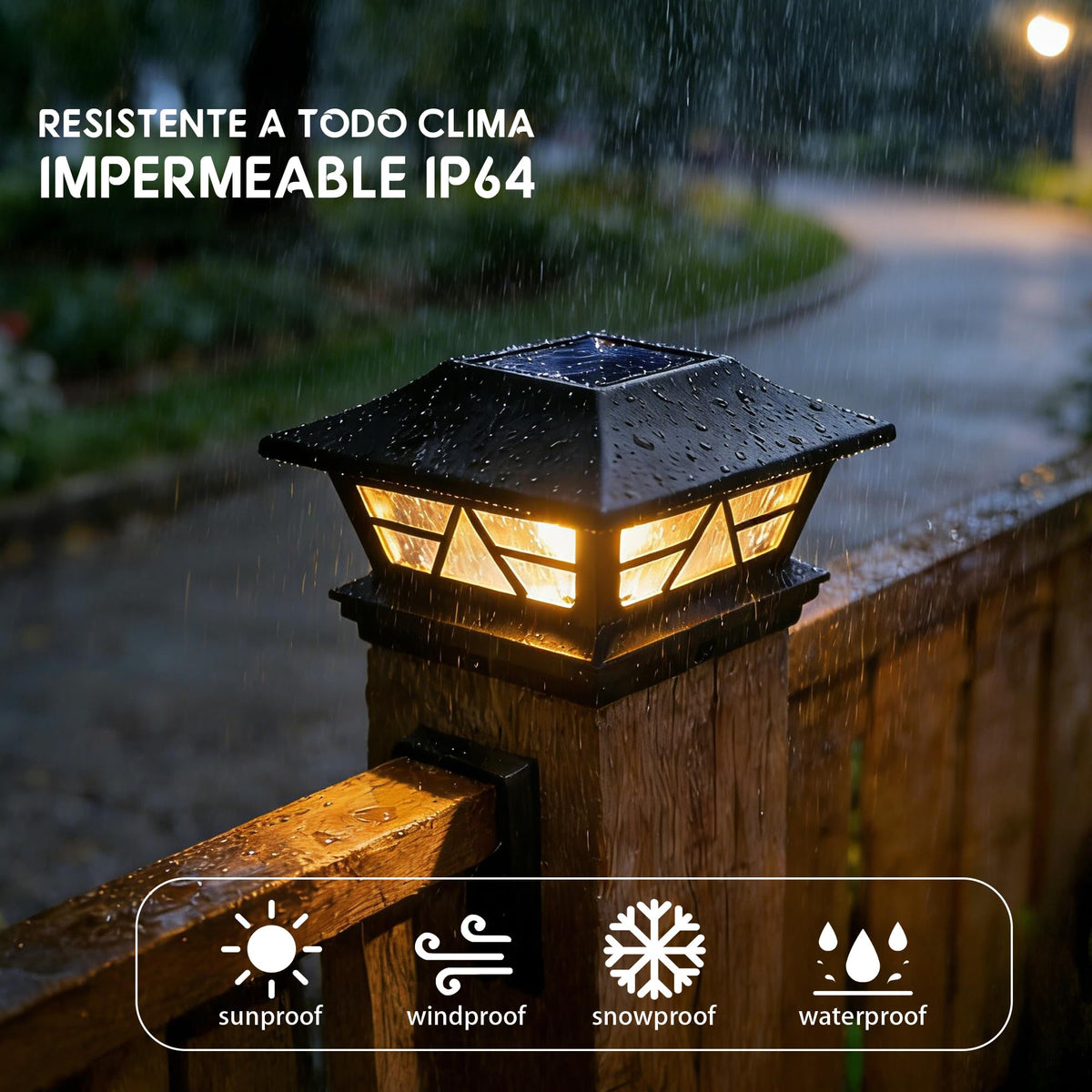 TW SHINE four-pack provides scalable outdoor lighting for yards and porches.