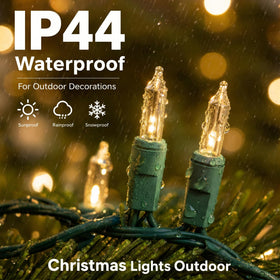 TW SHINE lights with safety fuse and UL certification for safe decorating.