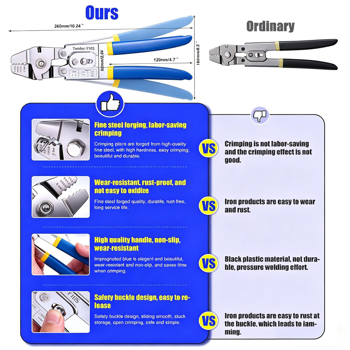 Twidec marine rigging use case for rails and guards.