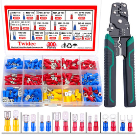 Twidec spade connectors storage box keeps parts organized for quick projects.