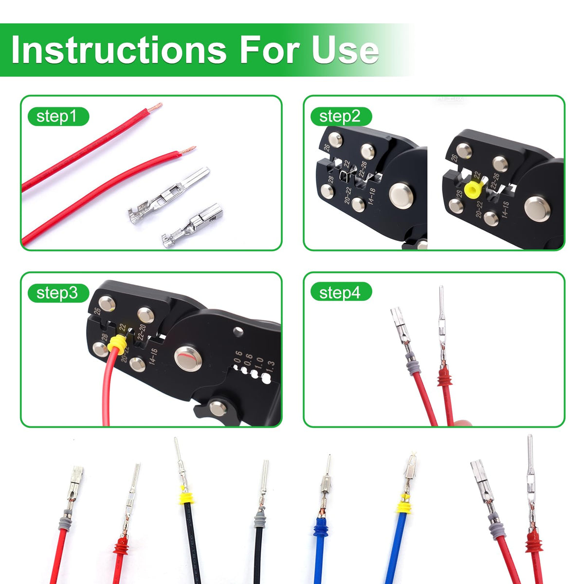 Twidec variable-size terminals fit 1–3.5 mm wiring needs.