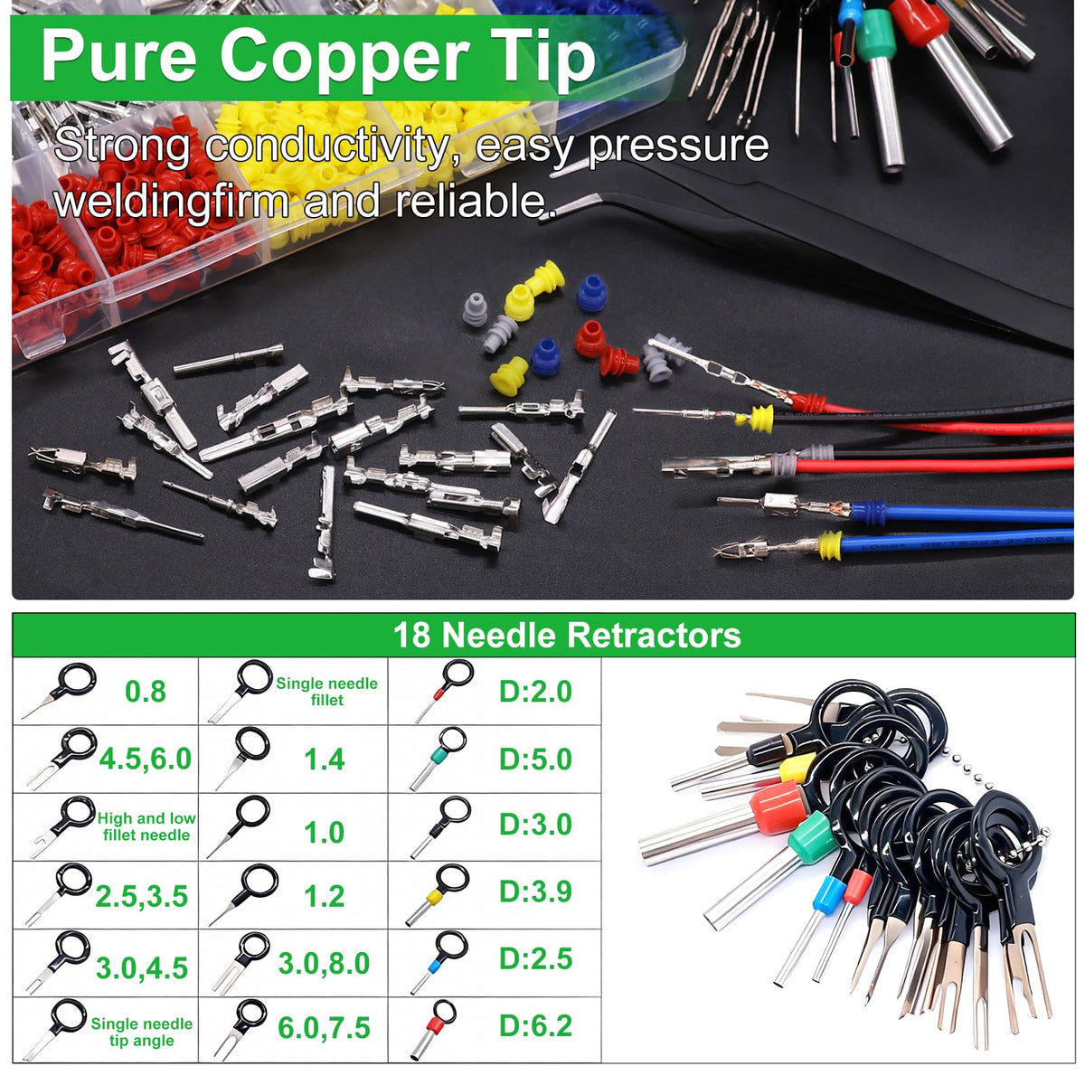 Twidec waterproof plugs protect exposed connections in vehicles.