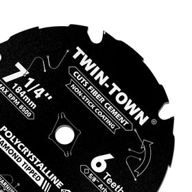 TWIN-TOWN diamond tipped blade showcasing long cutting life