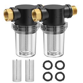 Twinkle Star hose filter assembly inline filtration for cleaner water before use.