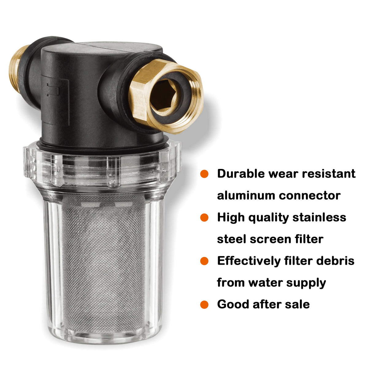 Twinkle Star quick-install setup for easy garden hose filtration