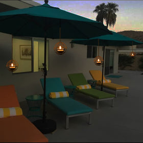 TWINKVILLA 12-inch hanging chain enables easy installation on trees or pergolas