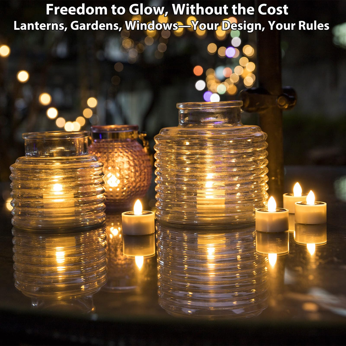 TWINKVILLA garden-light warm-white-flame-free ambiance for gatherings
