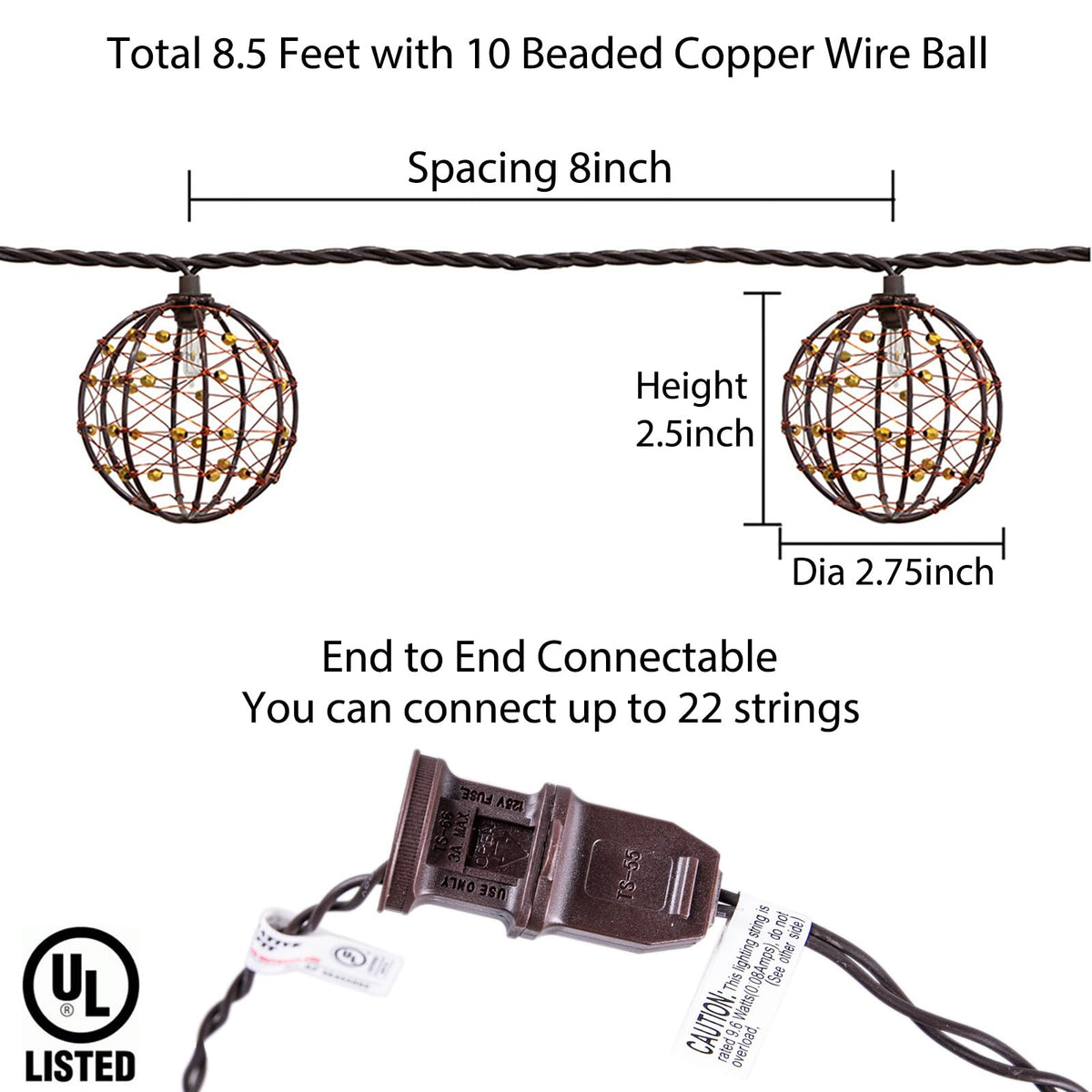 TWINKVILLA connectable garden lighting designed for larger setups and events