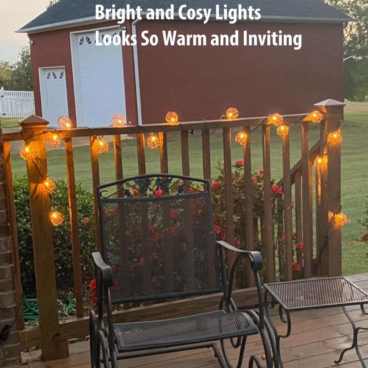 TWINKVILLA energy-efficient bulbs reduce power use while maintaining inviting ambiance