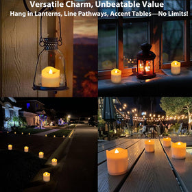 TWINKVILLA flameless-amber-glow safe around kids and pets.