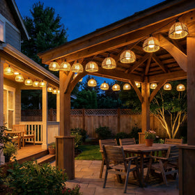TWINKVILLA light tree wrap delivers cozy lighting for evenings.