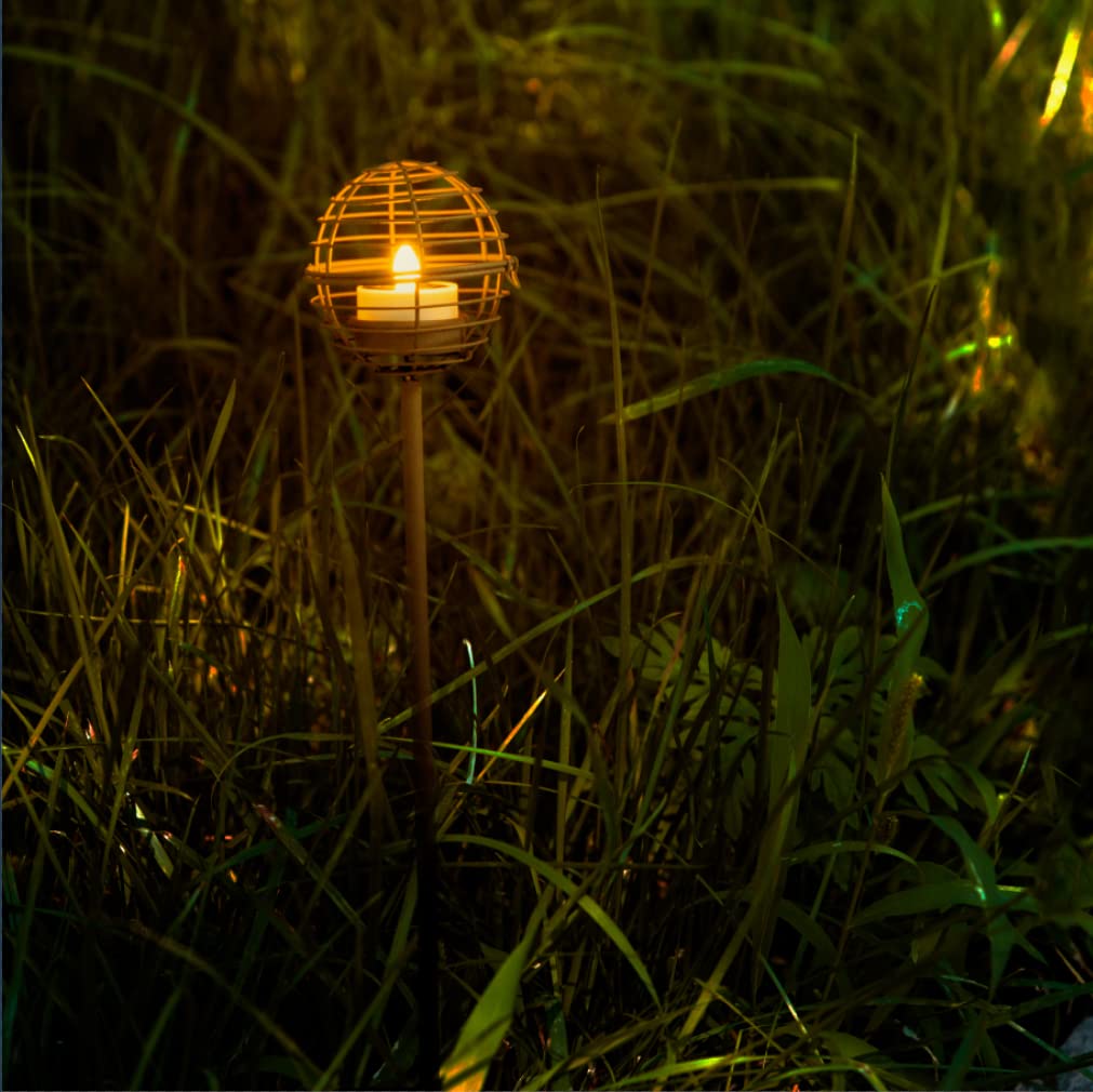 TWINKVILLA solar tea lights set provides cozy glow for outdoors