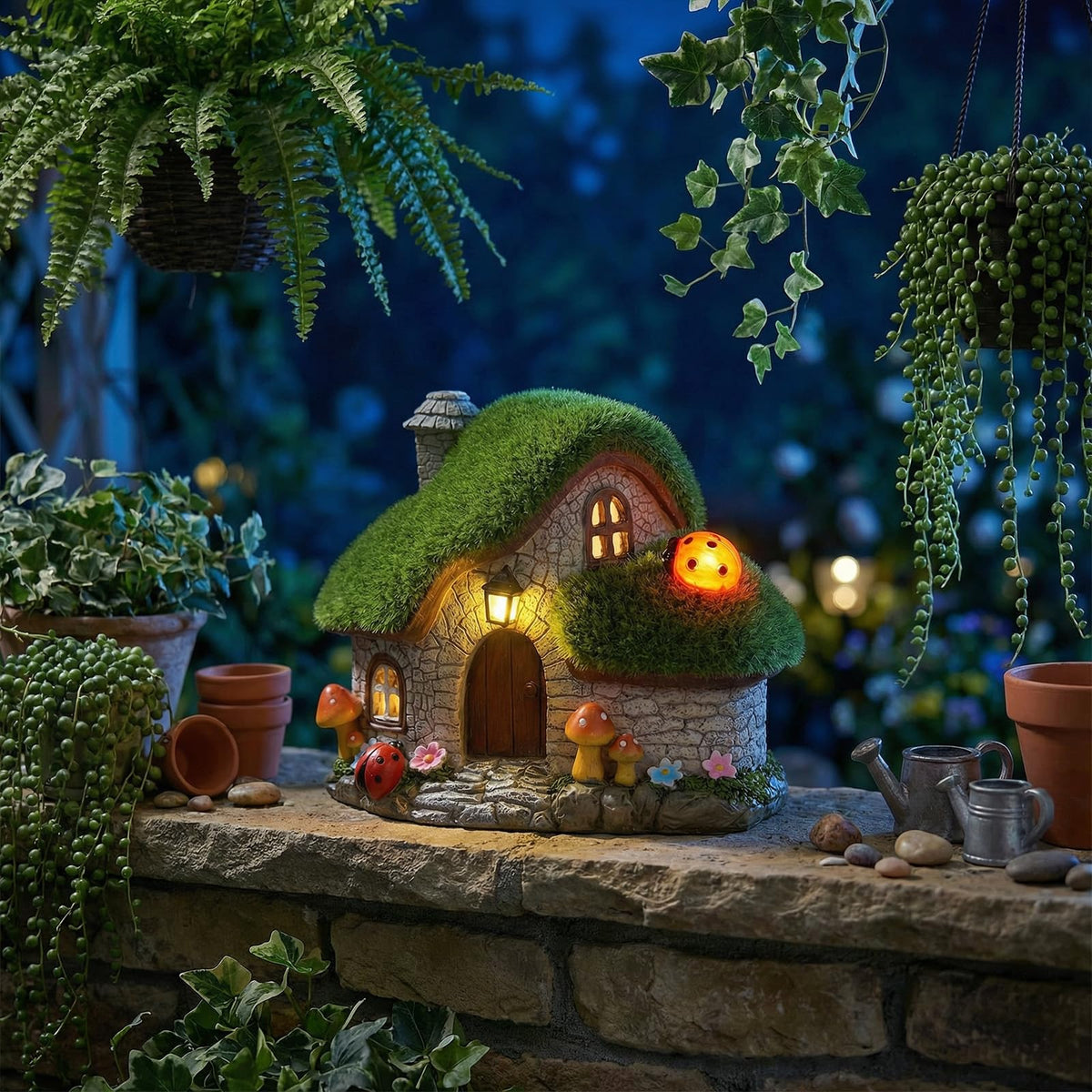Twinkya nighttime glow draws attention to outdoor spaces without overpowering