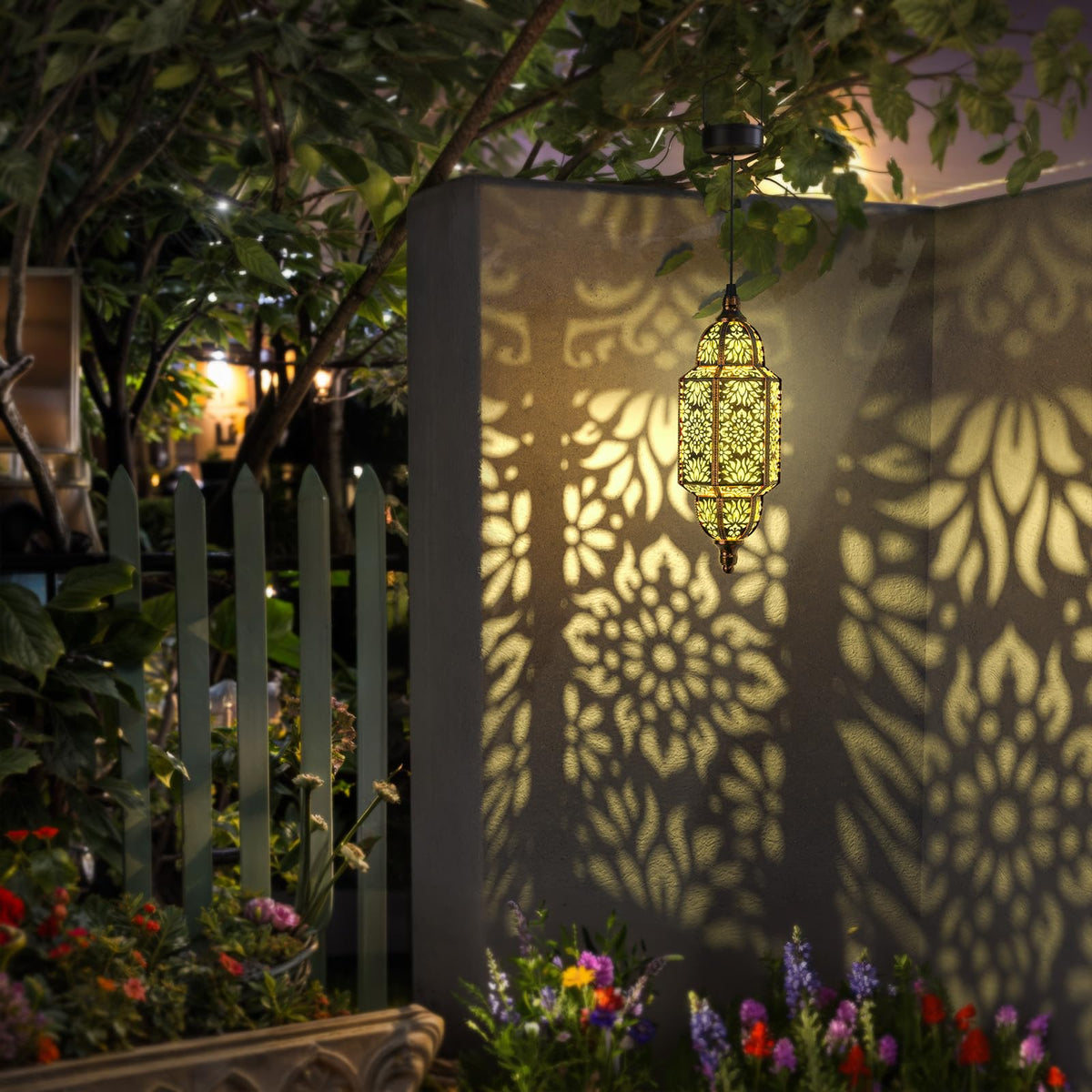 Twinkya outdoor lanterns in gold finish brighten pathways with subtle charm.