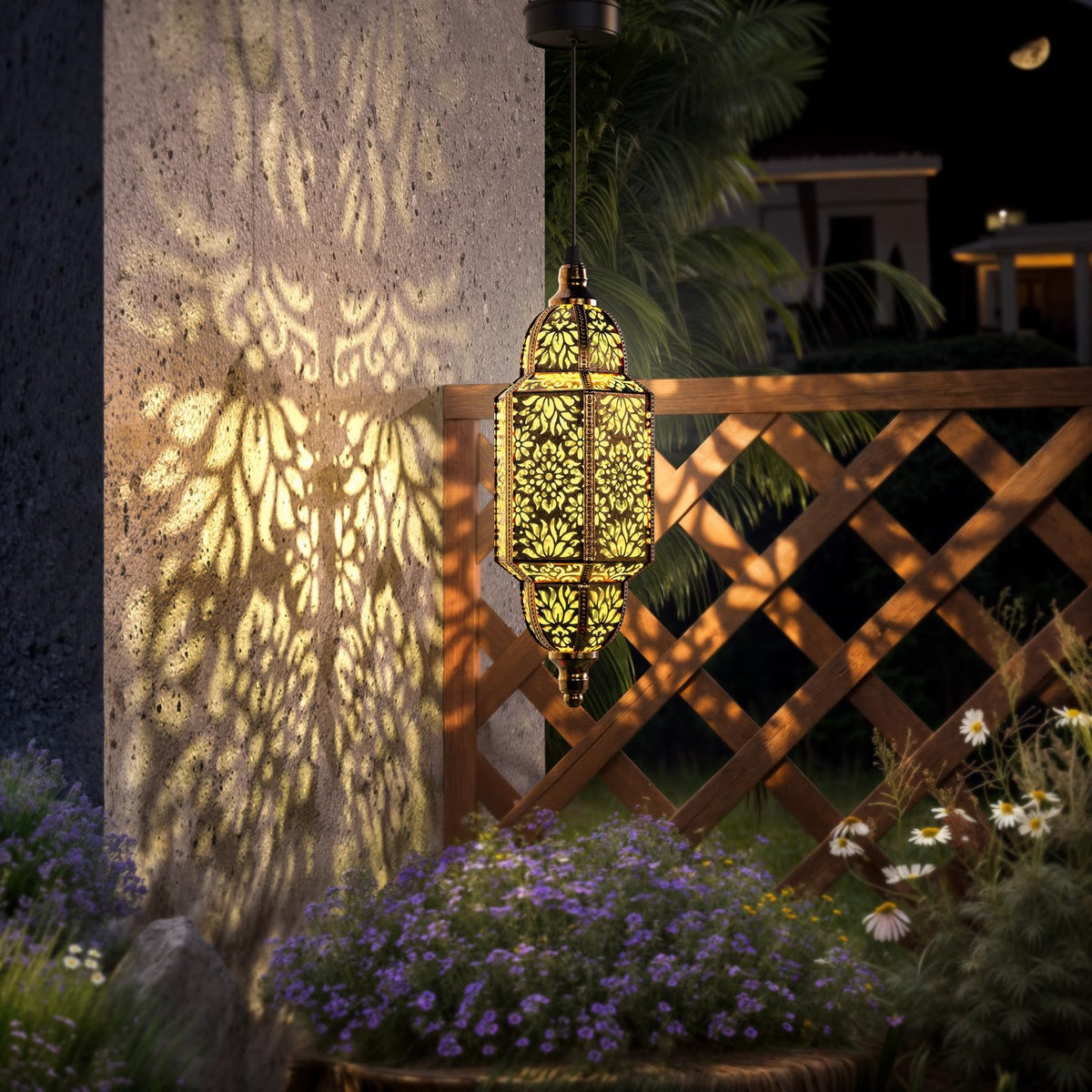 Twinkya solar lantern charging in sun and ready to glow at night