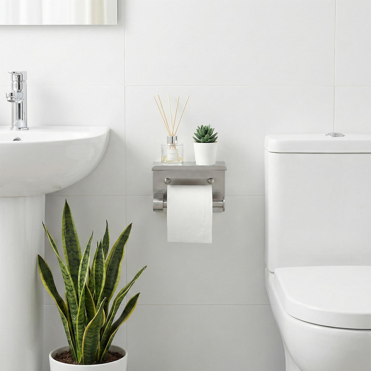 Twirobt SUS304 stainless steel construction resists rust in humid spaces