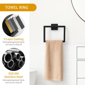 Twirobt wall-mounted hardware with concealed screws for a clean look