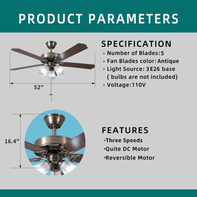 TWLITE quiet DC motor keeps rooms calm during sleep.